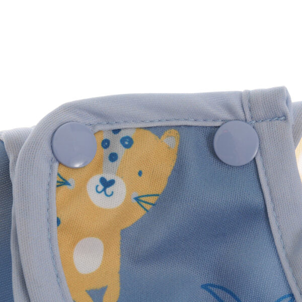 Ziggle Coverall Feeding Bib Tigers and Leopards