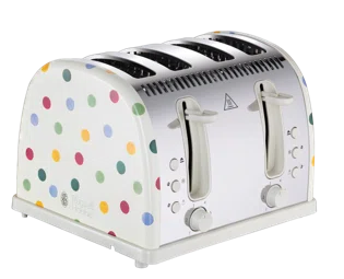 Russell Hobbs Emma Bridgewater Polka Dot 4 Slice Toaster