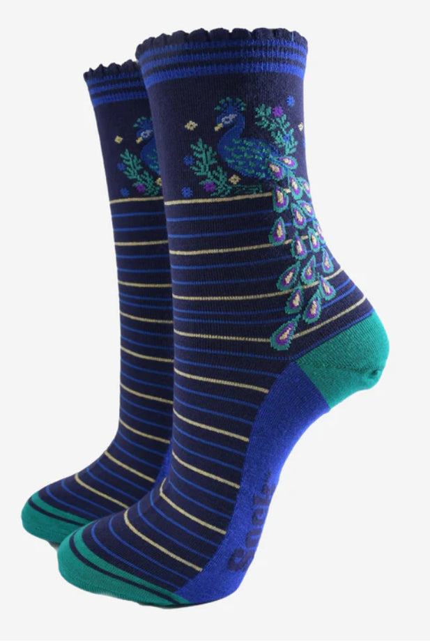 MSH Women’s Bamboo Sock Peacock