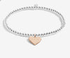 A Little Fabulous Niece Silver Rose Gold Plated 15.5cm Bracelet