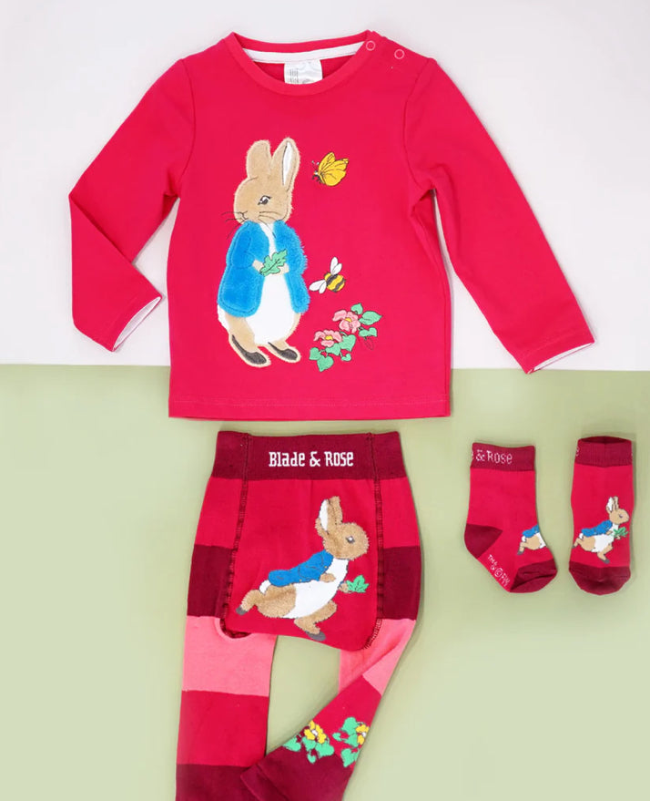 Blade & Rose Peter Rabbit Autumn Leaf Top 1-2 years