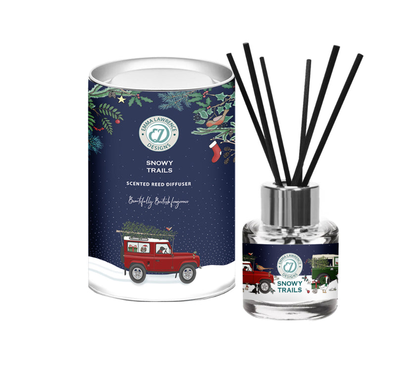 The Country Candle Company  Scented Reed Diffuser Snowy Trails