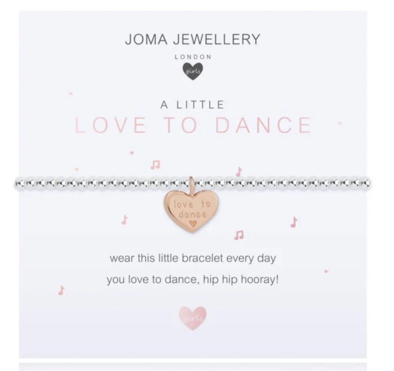 Joma Jewellery - CHILDREN'S A LITTLE | LOVE TO DANCE C493