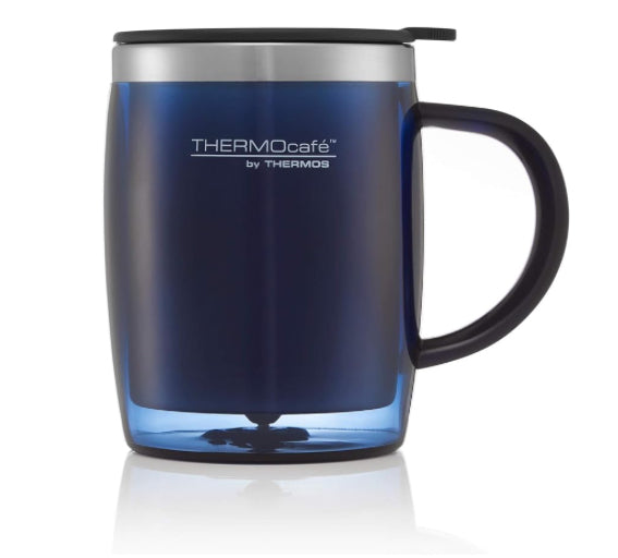 Thermos Translucent Desk Stainless Steel Blue