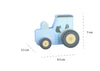 Orange Tree Tractor First Push Toy