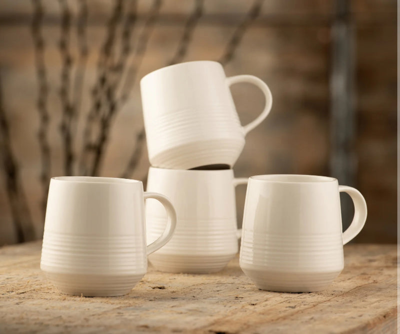 Belleek Living Zephyr Mug Set of 4