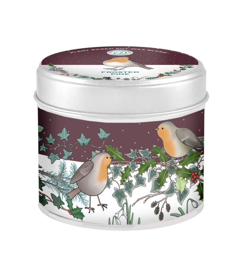 The Country Candle Company Snowy Frosted Pine Candle