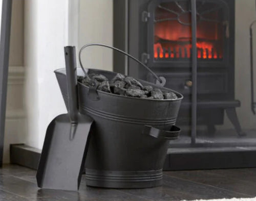 BEU Black Waterloo Bucket & Shovel Set