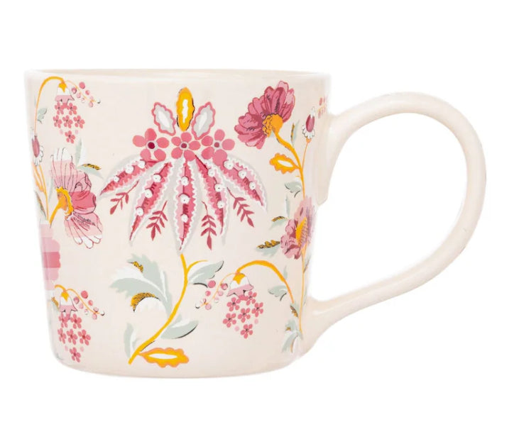 CATH KIDSTON FRIENDSHIP GARDENS CREAM DOLLY MUG