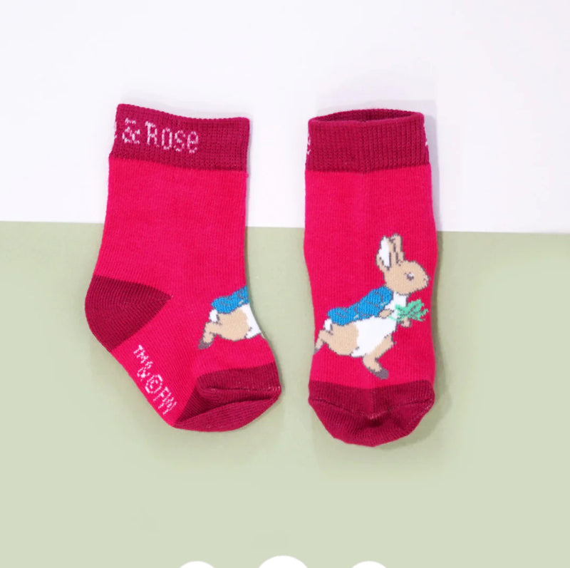 Blade & Rose Peter Rabbit Autumn Leaf Socks 6-12 months