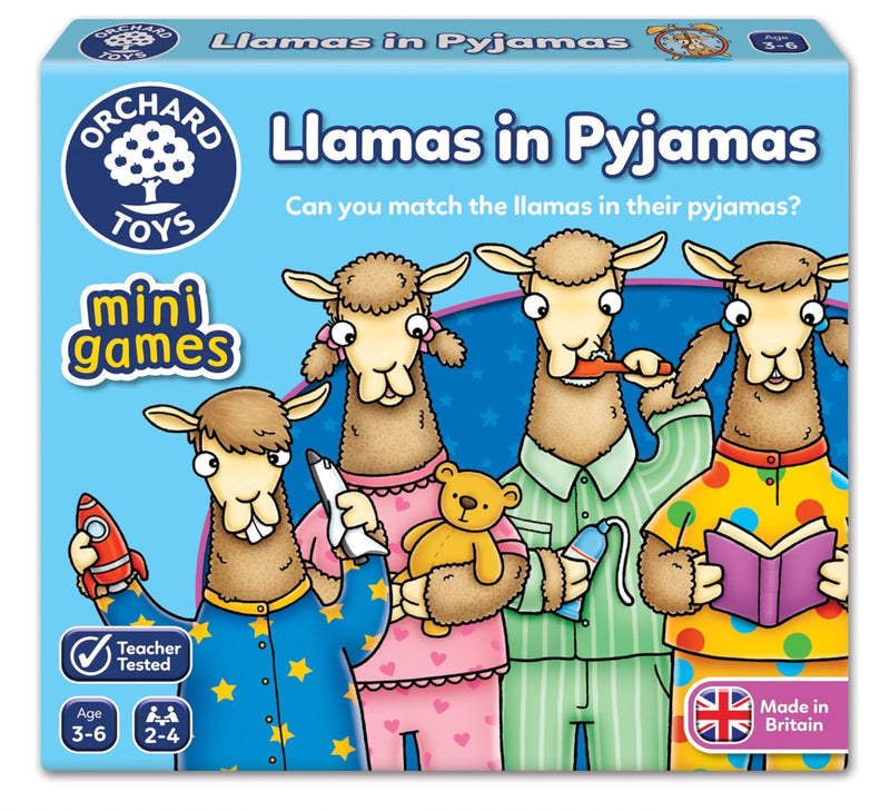 Orchard Toys Llamas in Pyjamas Mini Game