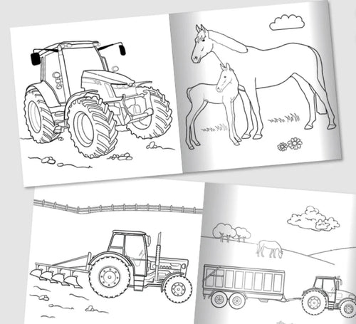 Tractor Ted Farm Fun Colouring Book