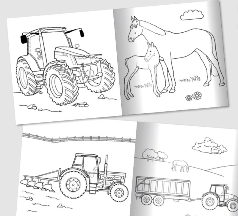 Tractor Ted Farm Fun Colouring Book