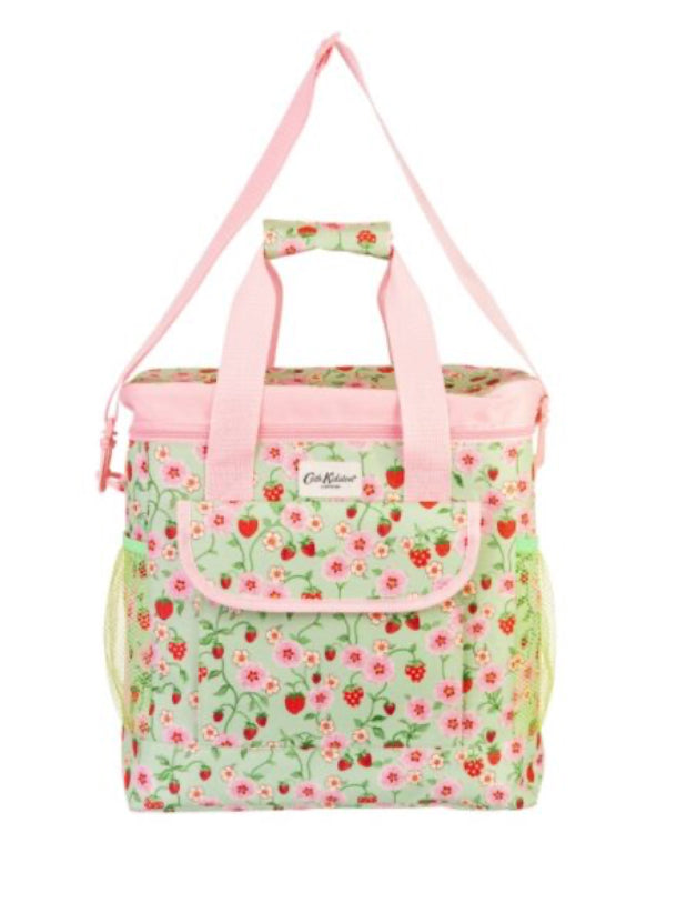 CATH KIDSTON STRAWBERRY LARGE COOLER BAG