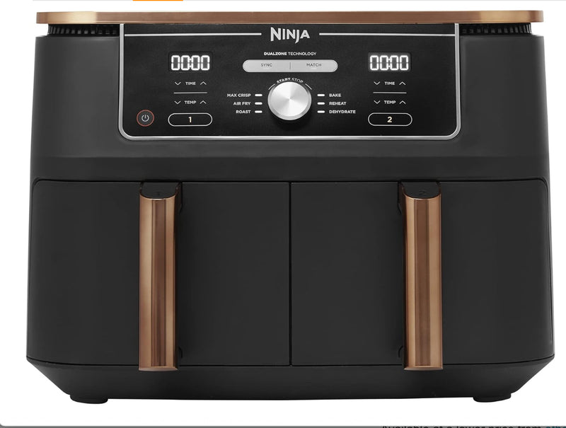 Ninja food max dual zone 9.5L air fryer rose