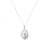 Tipperary Crystal Silver Heart Locket 165977