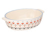 Cath Kidston Budgie Oval Roasting Dish 28cm