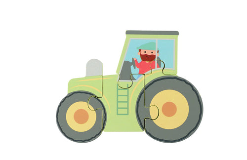 Tractor Wooden Puzzle