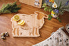 Cooksmart HIGHLAND SHEEP - BAMBOO SHEEP BOARD