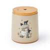 Cooksmart HIGHLAND SHEEP - CERAMIC CANISTER BEIGE