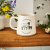 Cooksmart HIGHLAND SHEEP - REVERSE CONICAL MUG CREAM