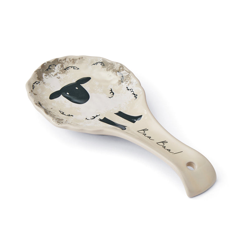 Cooksmart HIGHLAND SHEEP - CERAMIC SPOON REST LARGE