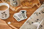 Cooksmart HIGHLAND SHEEP - CERAMIC TEABAG TIDY