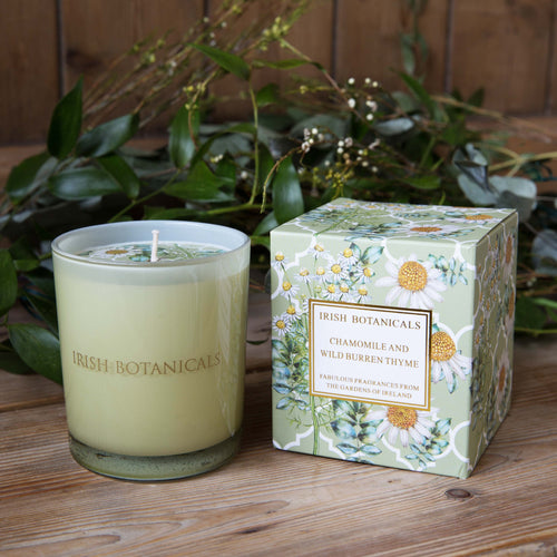 Irish Botanicals Chamomile & Wild Burren Thyme Candle