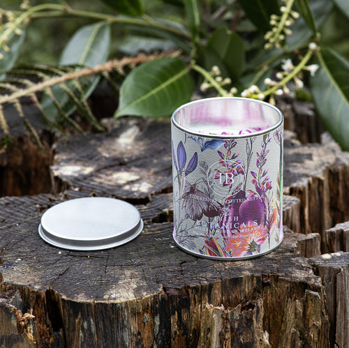 Irish Botanicals Wildflowers Elderberry Spotted Nettle Tin Candle