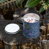 Irish Botanicals Wildflower Rosehip and Brambleleaf Tin Candle