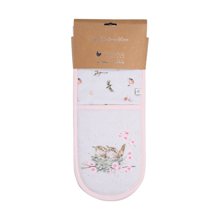 Wrendale Feathered Friends Double Oven Glove (Wren)