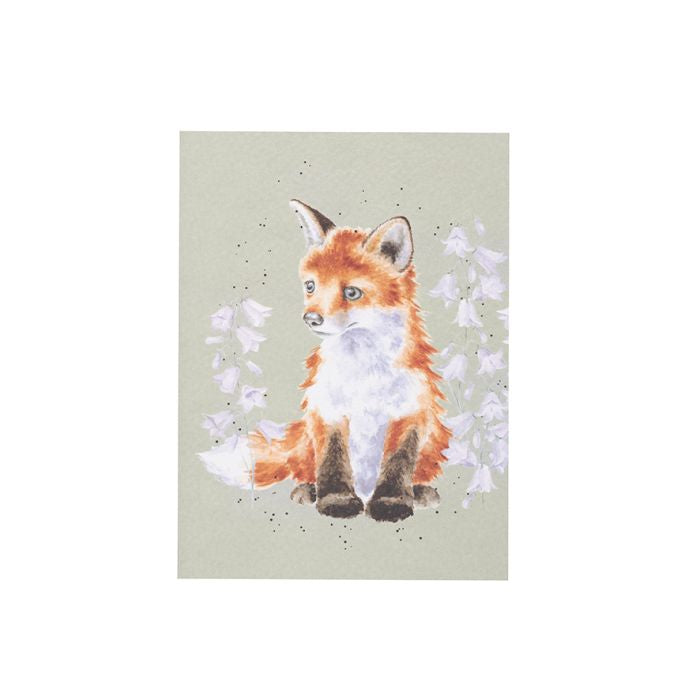 Wrendale A6 Fox Notebook - Contemplation