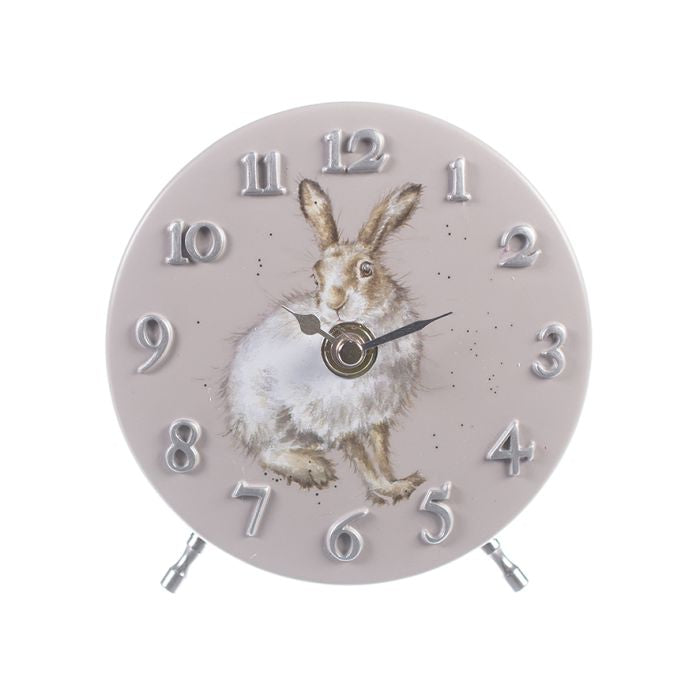 Wrendale Hare Mantel Clock