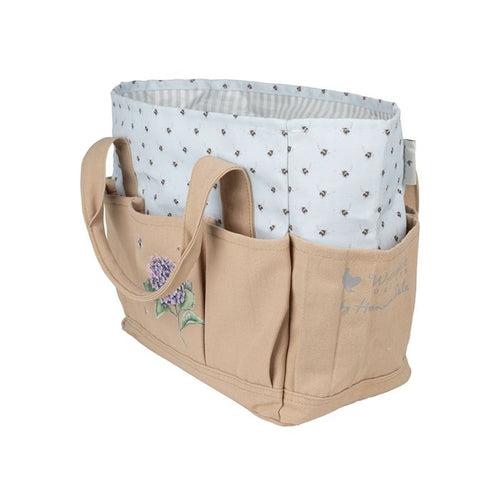 Wrendale Bee Garden Tool Bag - Hydrangea