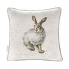 Wrendale Winter Hare - 40cm Square Cushion