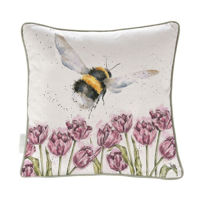 Wrendale Flight of the Bumblebee - 40cm Square Cushion