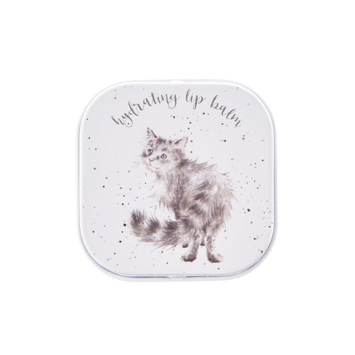 Wrendale Square Lip Balm - Glamour Puss (Cat)