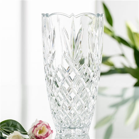 GALWAY CRYSTAL RENMORE 10" VASE