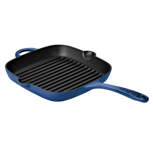 Denby Cobalt 25cm Cast Iron Griddle Pan