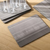 DENBY COLOURS GREY PLACEMATS X6