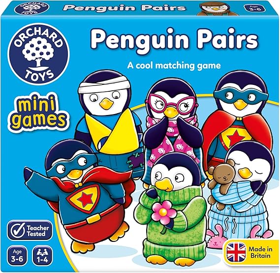 Orchard Toys Penguin Pairs Mini Games