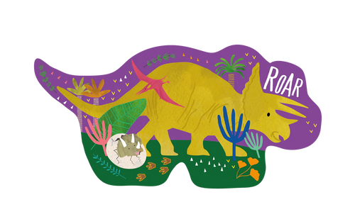 Floss & Rock Jigsaw 12 Piece Dino