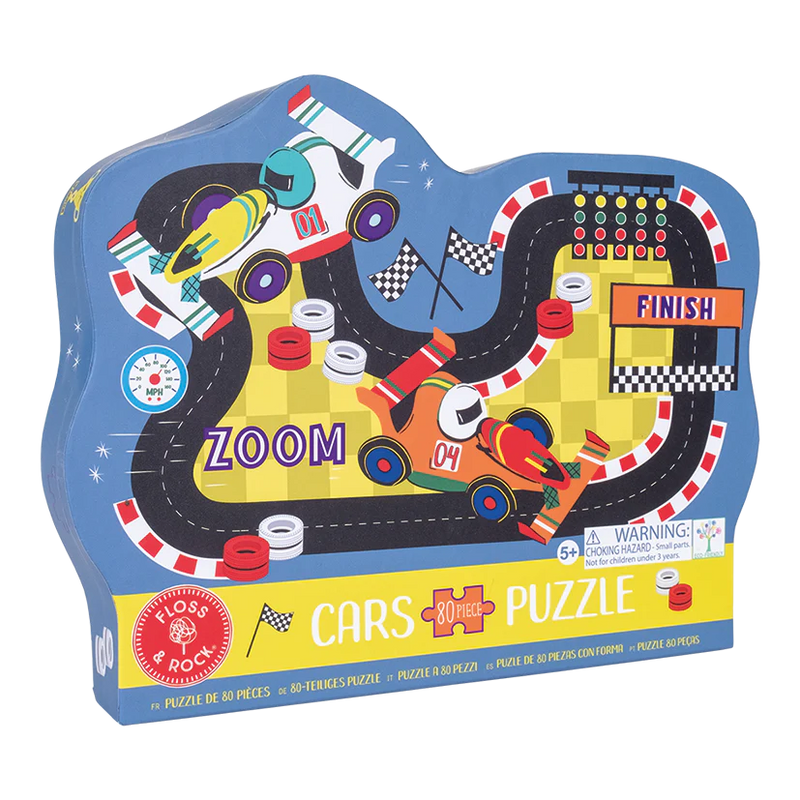 Floss &Rock Jigsaw 80P Car Jigsaw