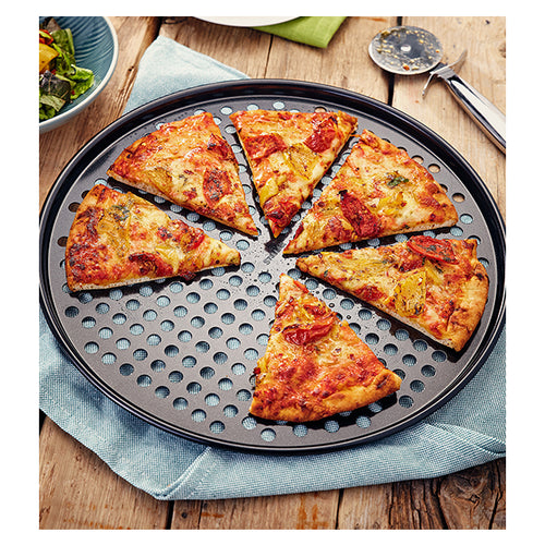 Stellar Bakeware 35cm Crispy Crust Pizza Tin, Non-Stick