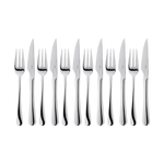 Judge Windsor 12 piece steak knife & fork set