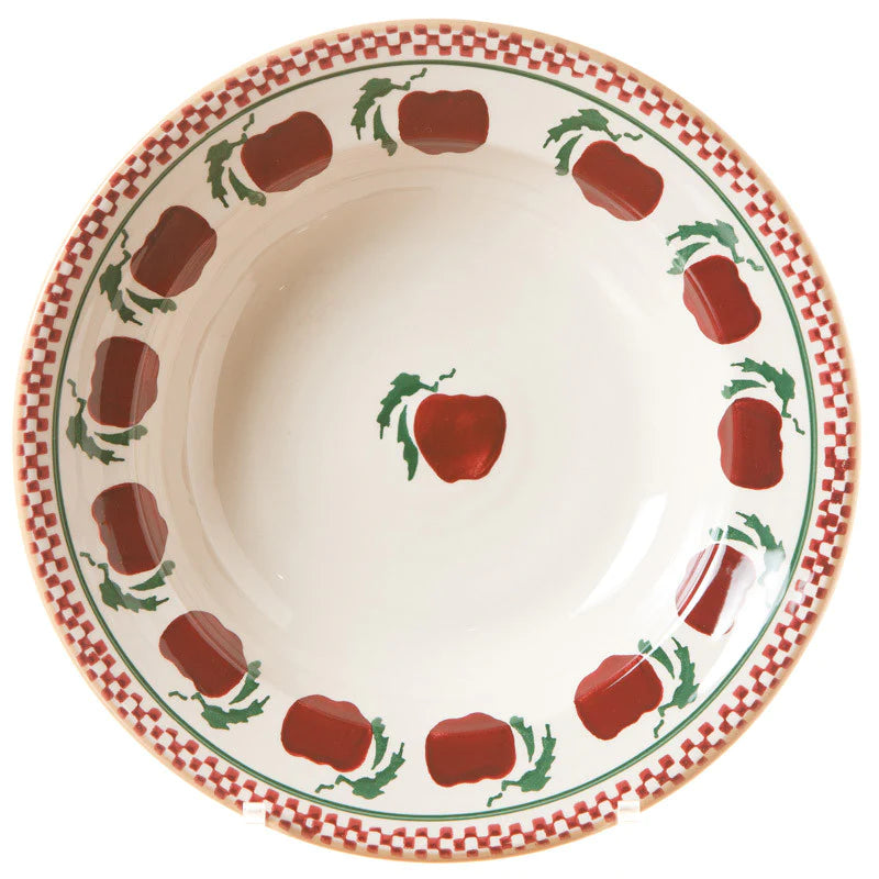 Nicholas Mosse apple medium pasta bowl