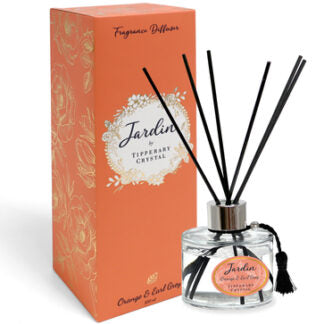 Tipperary Crystal Jardin Collection Diffuser - Tangerine & Honey Blossom