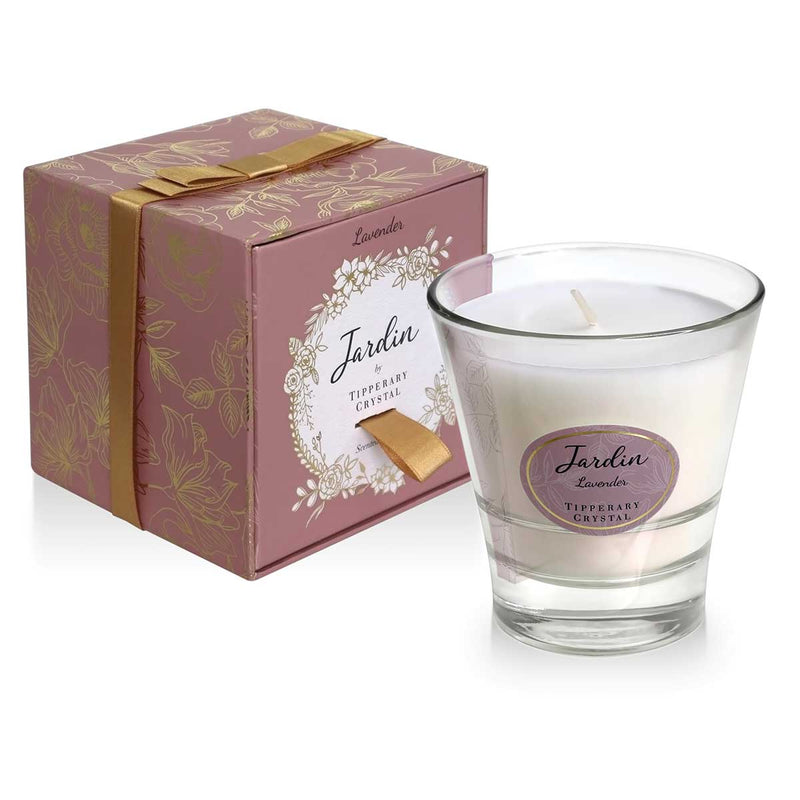 Tipperary Crystal Jardin candle lavender