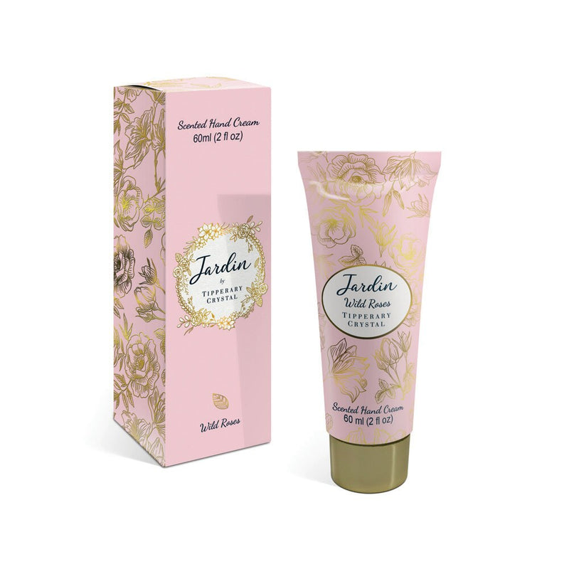 Tipperary Crystal Jardin 60ml Handcream - Wild Roses