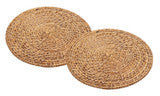 KC Artesà Set of 2 Bamboo Rattan Placemats